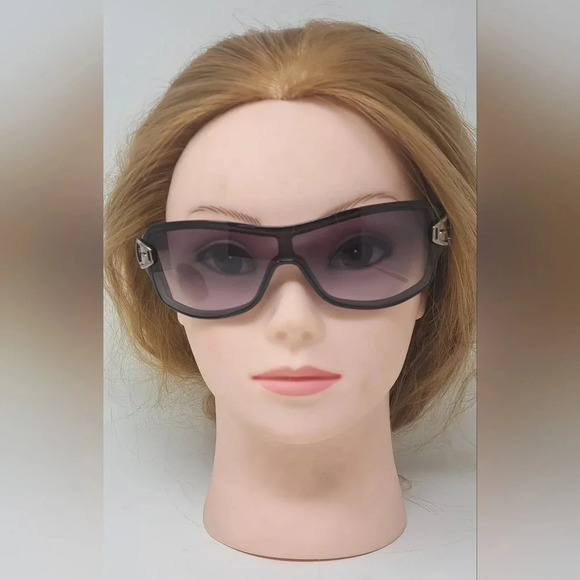 Gucci Women's Sunglasses Wrap Vintage Belt Buckle Temple  Purple GG 2590/S Optyl - Picture 4 of 16